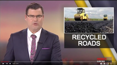 Video – Recycled Rubber Roads In The News – South Australian councils take part in major trial using recycled tyre rubber.